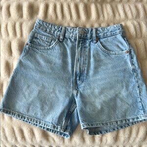 Zara Blue Jean Shorts Casual Denim